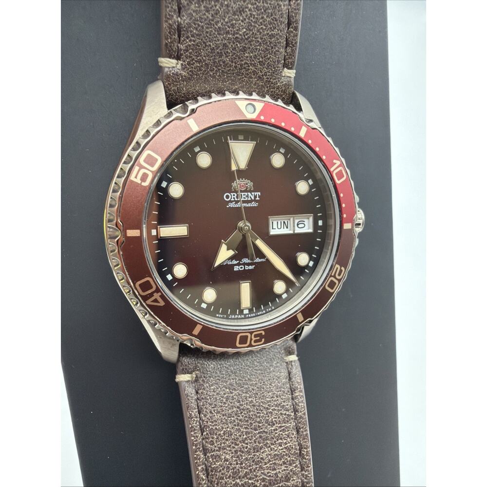 Orient Kamasu Vintage Red Limited Edition Dive Watch /2000 RA-AA0813R19B